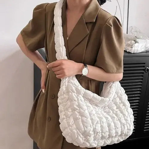 Pleated Cloud Bag