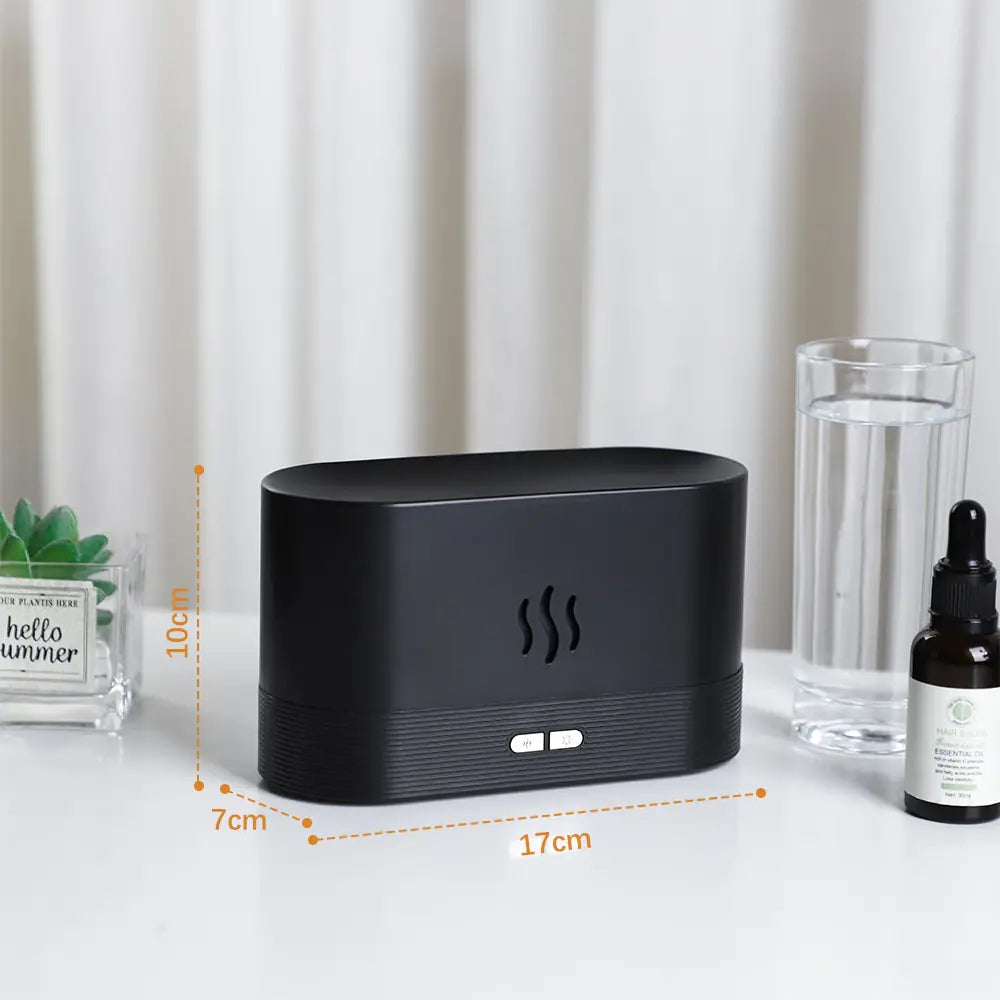 Flame Fire Humidifier Aromatherapy Diffuser